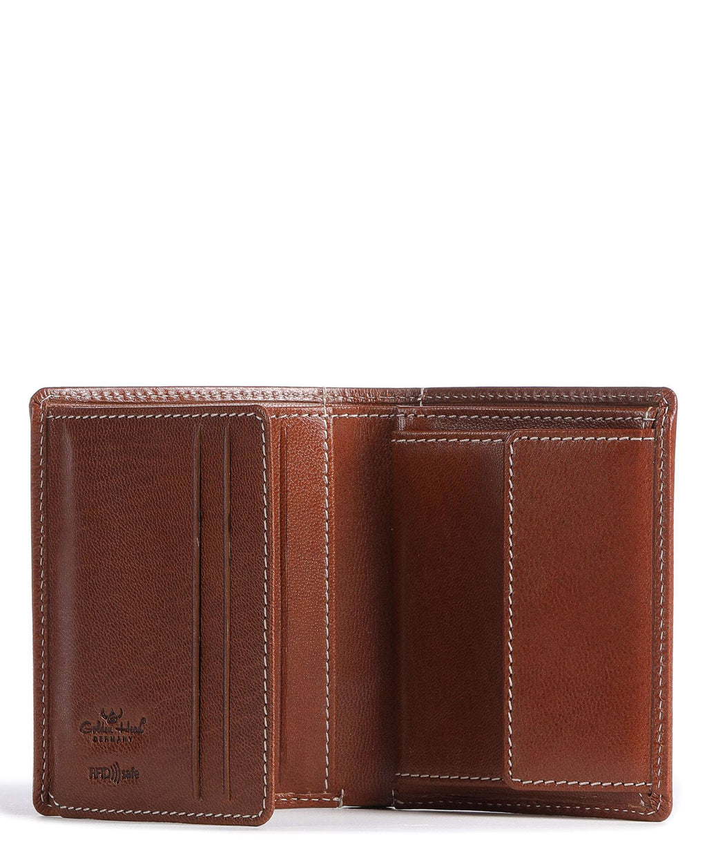 Golden Head Bari Wallet cognac