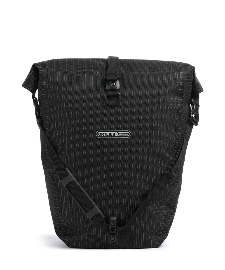 Ortlieb Back-Roller High Visibility QL3.1 Bike pannier black reflective