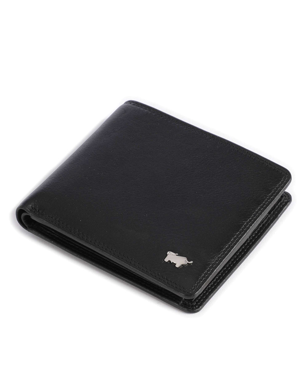 Braun Büffel Golf Secure RFID Wallet schwarz
