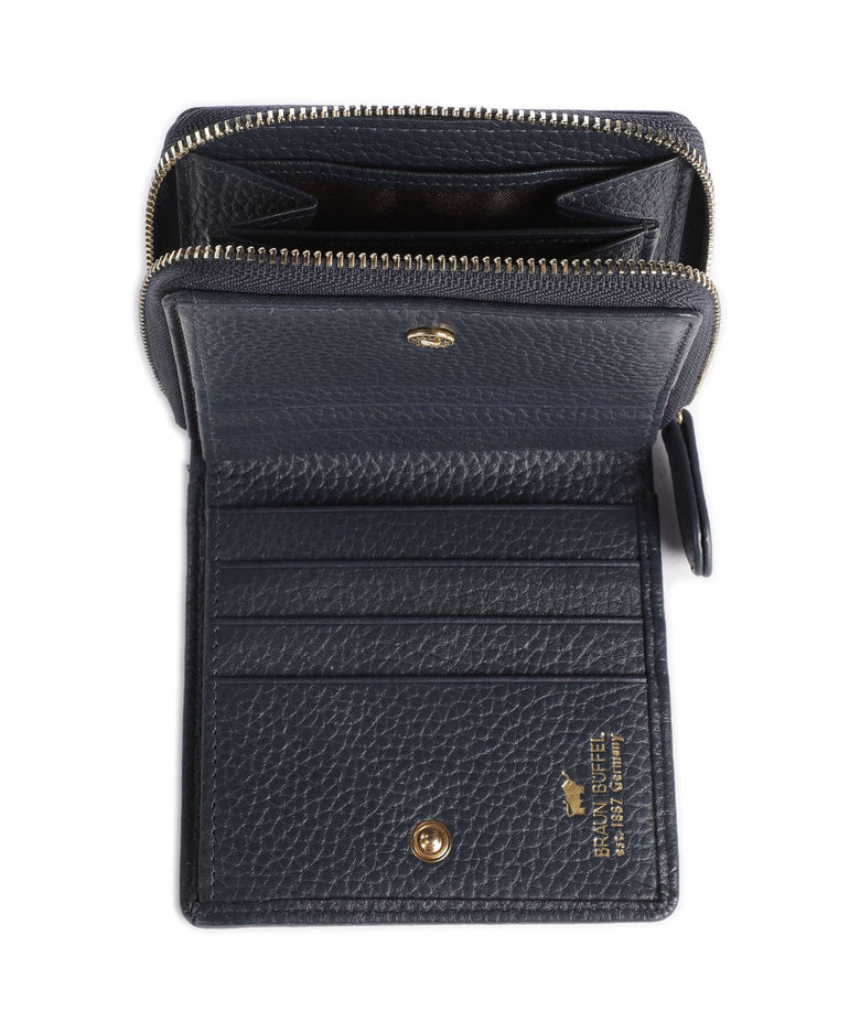 Braun Büffel Asti RFID Wallet navy