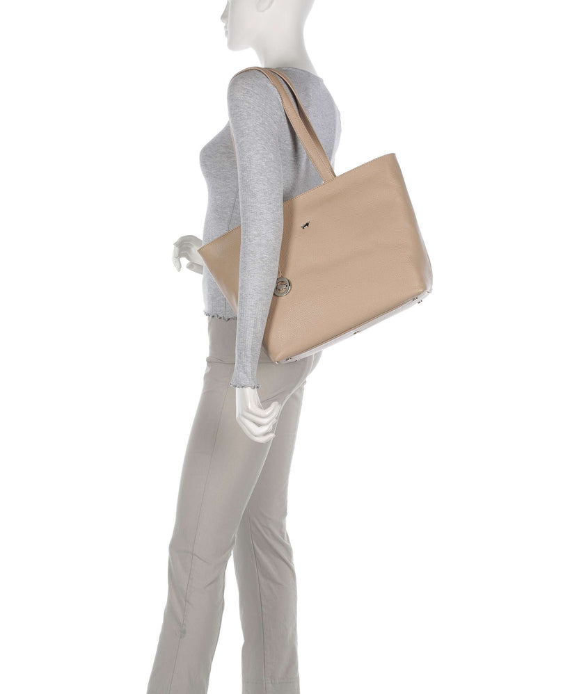 Braun Büffel Hanna Tote bag creme