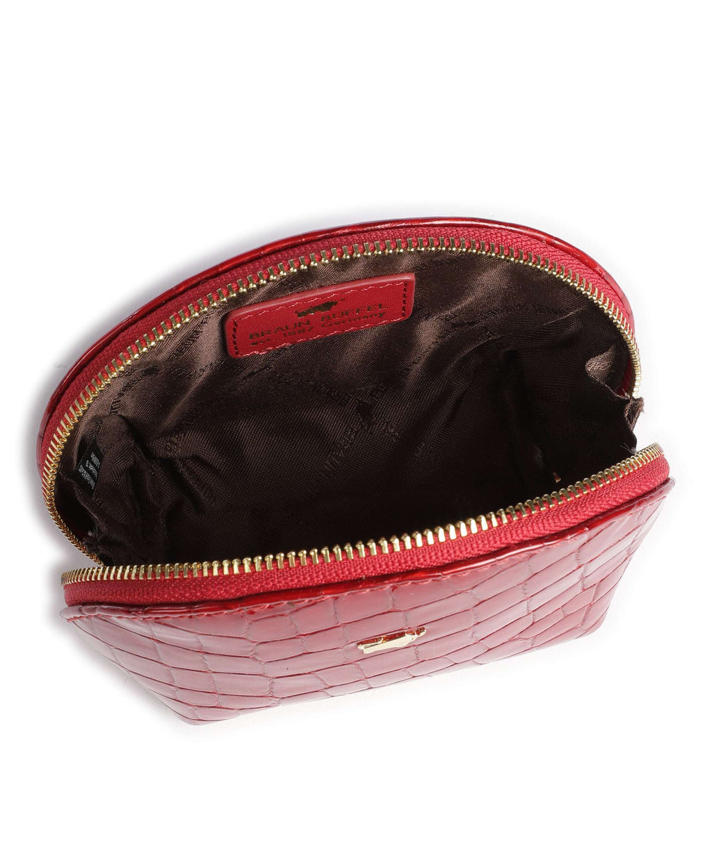 Braun Büffel Verona Cosmetic bag rot