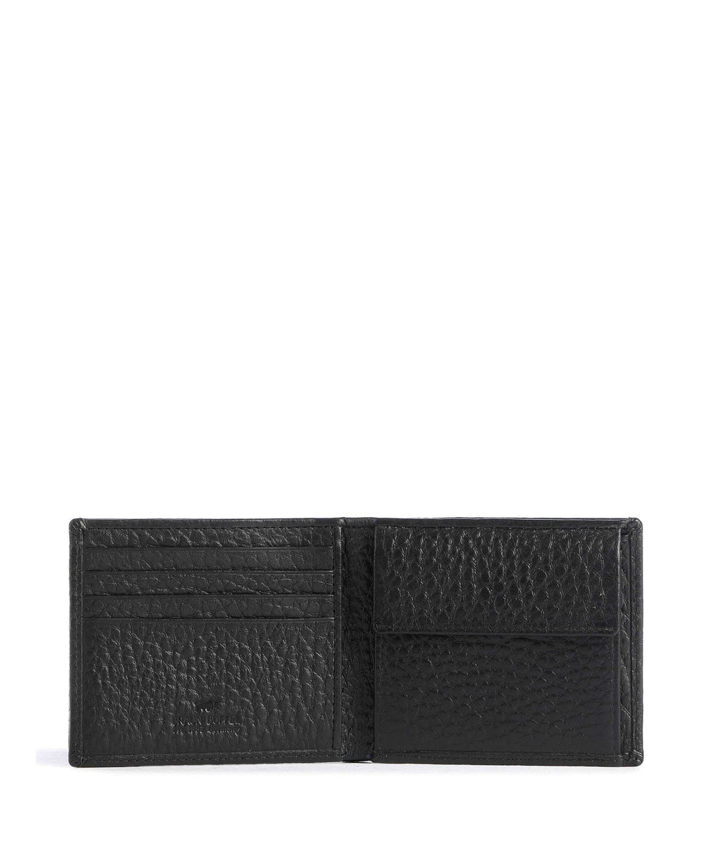 Braun Büffel Yannik Wallet schwarz