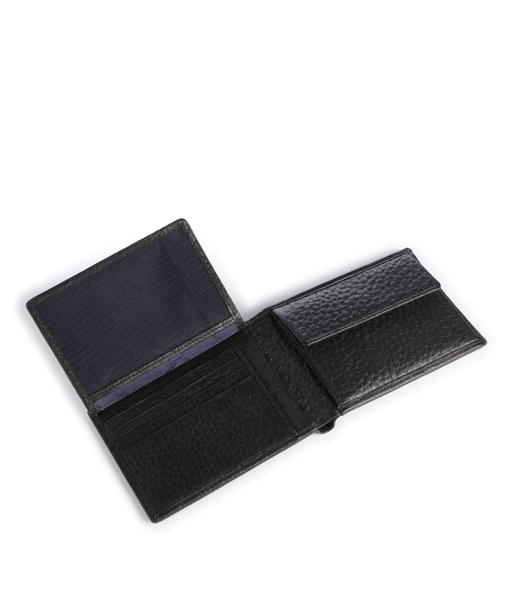 Braun Büffel Yannik RFID Wallet schwarz