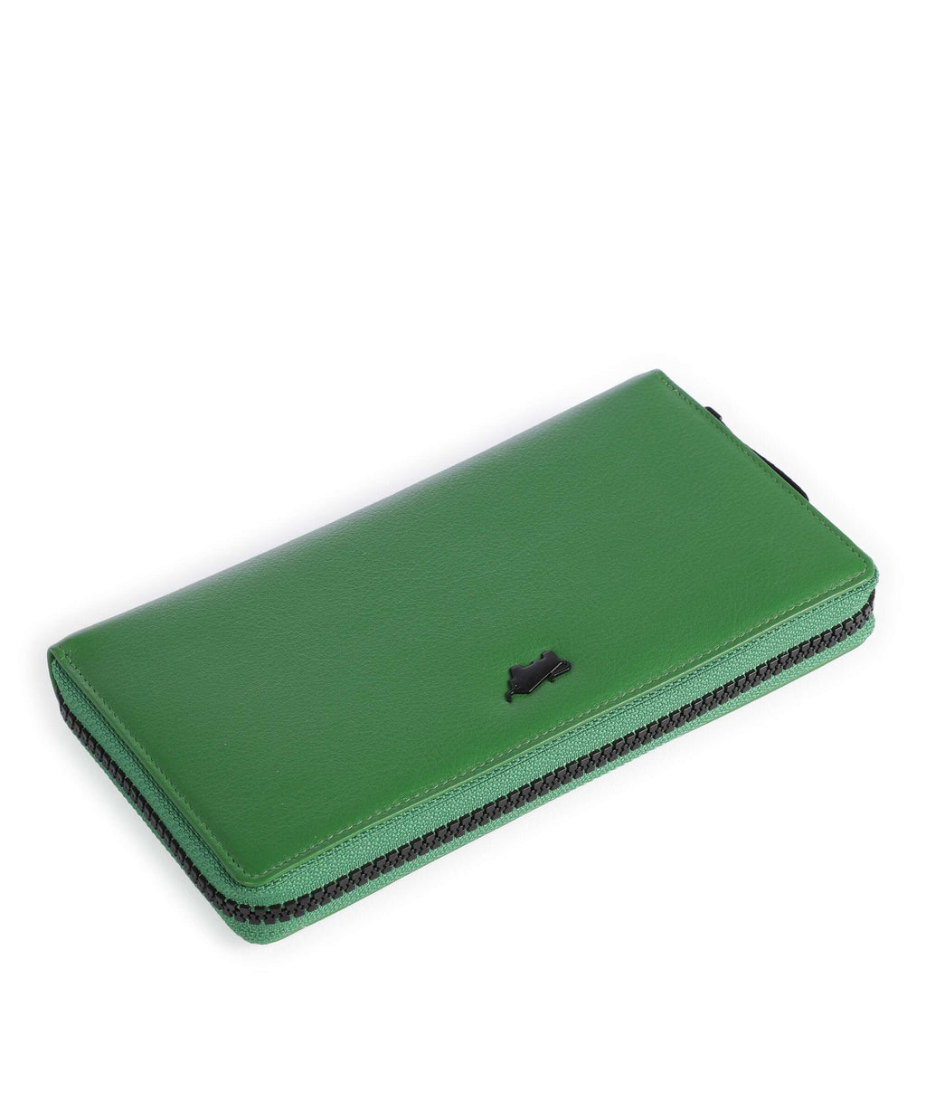 Braun Büffel Capri Wallet grün