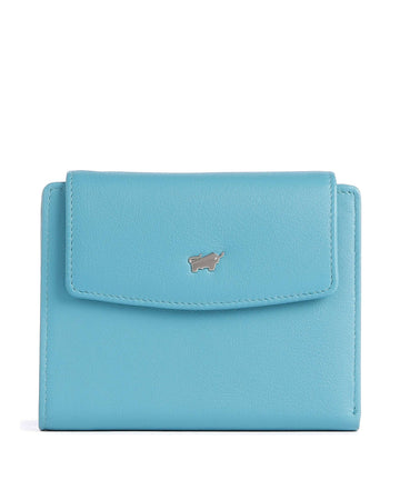 Braun Büffel Joy RFID Wallet türkis