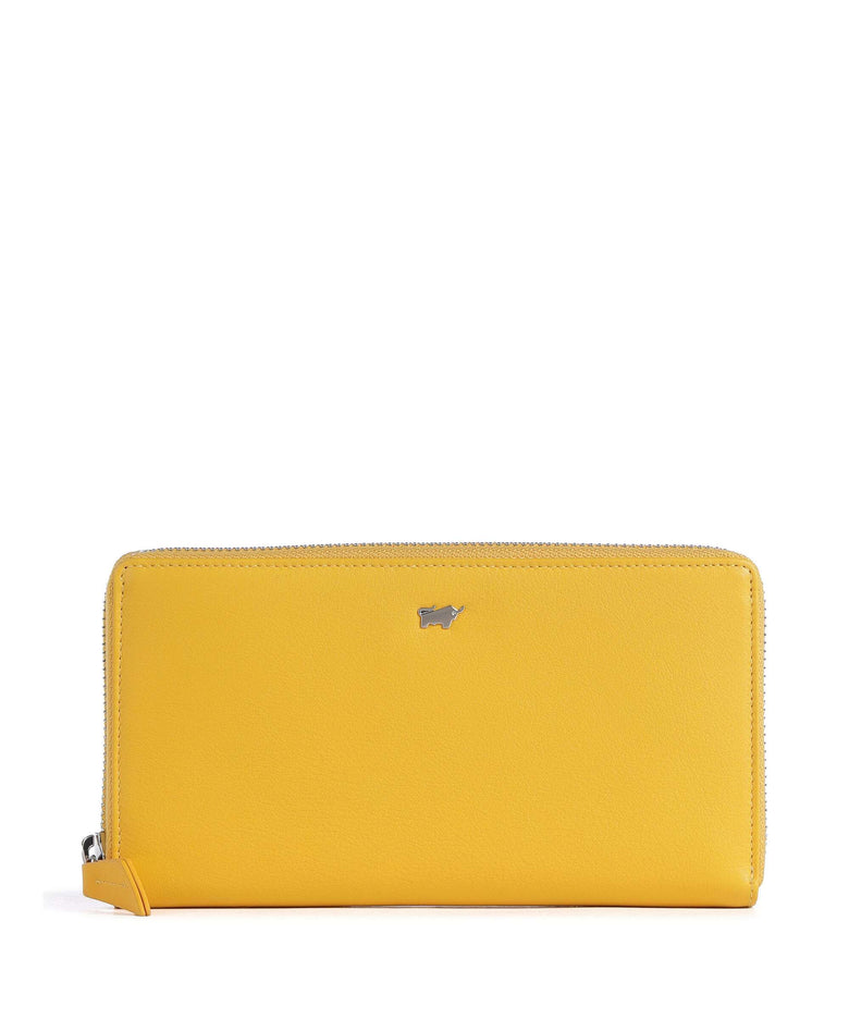 Braun Büffel Joy Wallet gelb