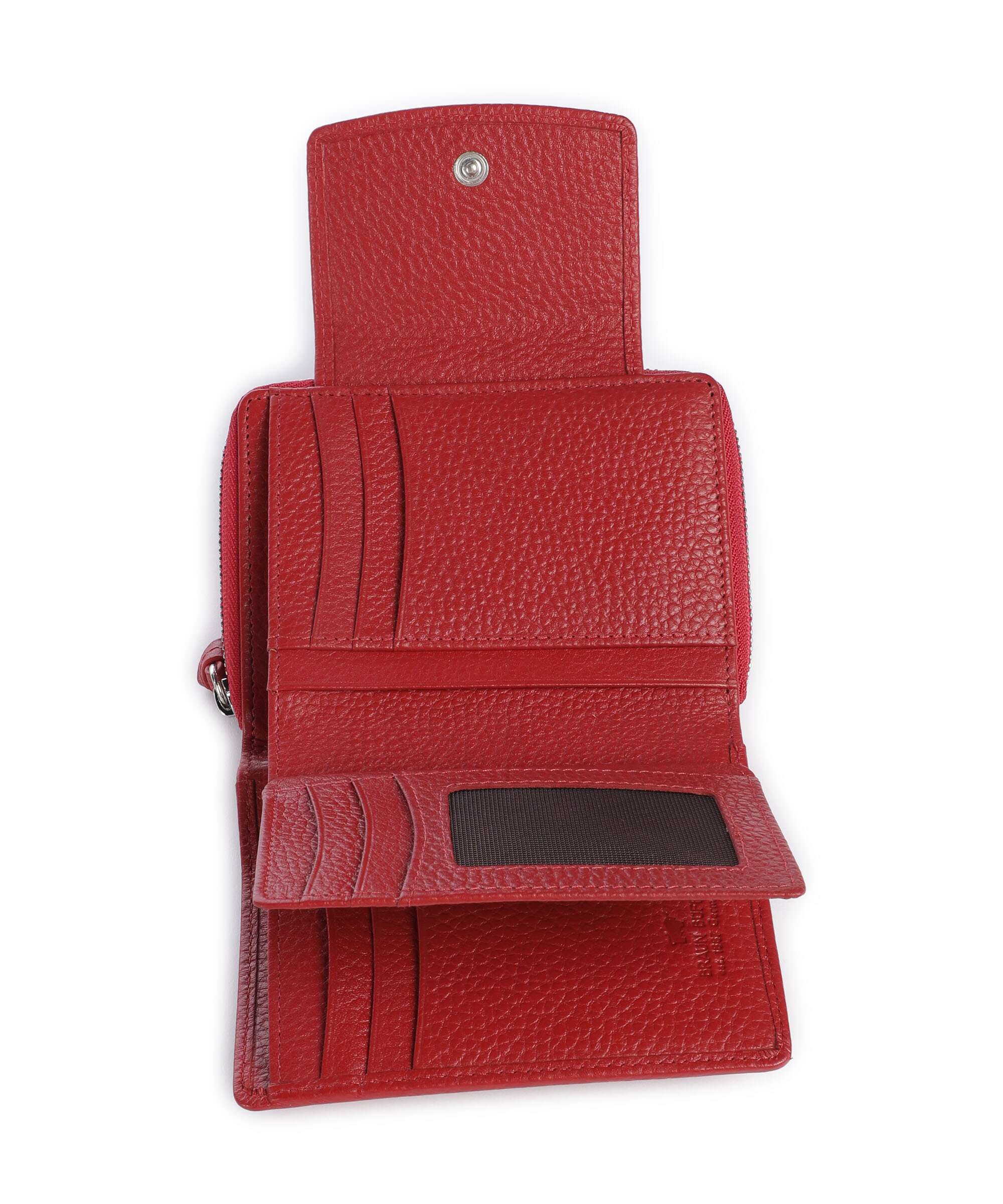 Braun Büffel Hanna M Wallet red