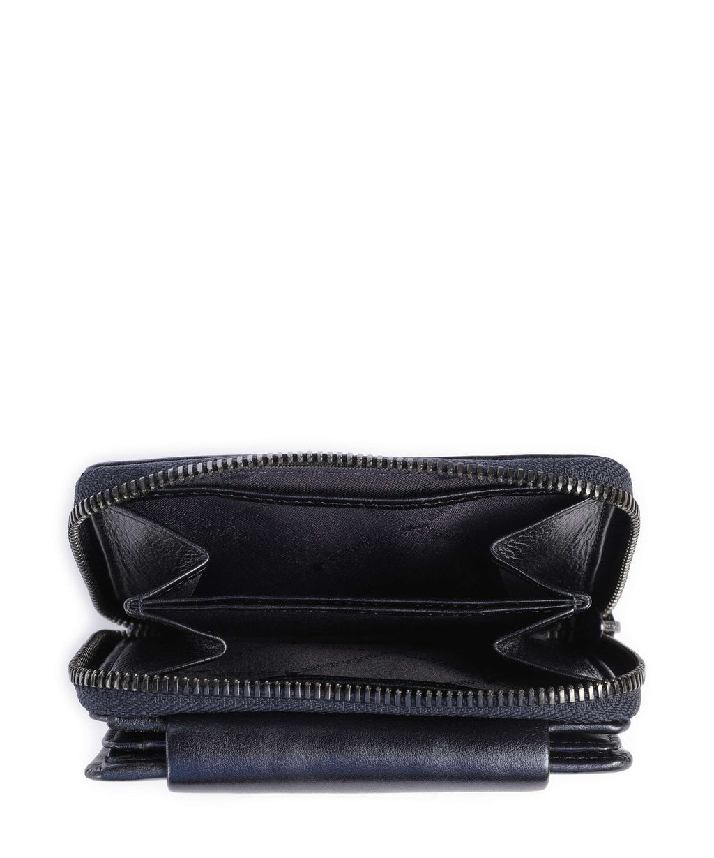 Braun Büffel Ruby Wallet blau