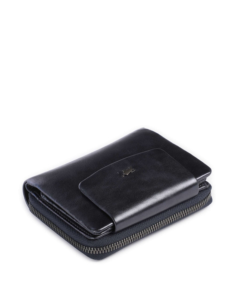 Braun Büffel Ruby Wallet blau