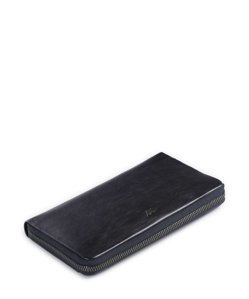 Braun Büffel Ruby Wallet blau