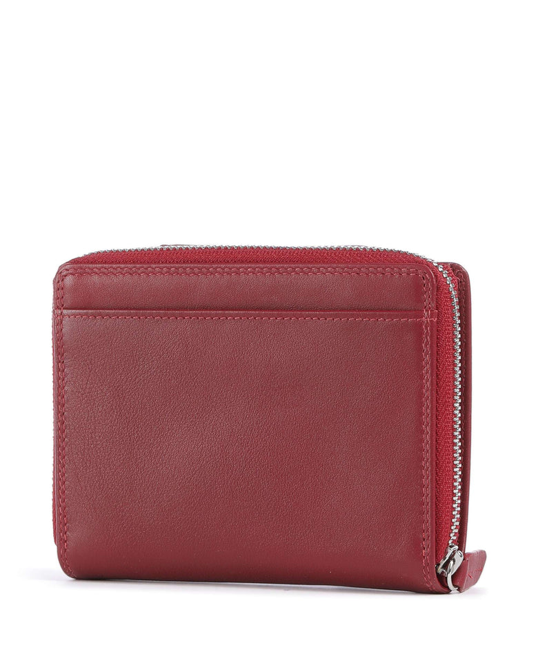 Braun Büffel Golf RFID Wallet rot