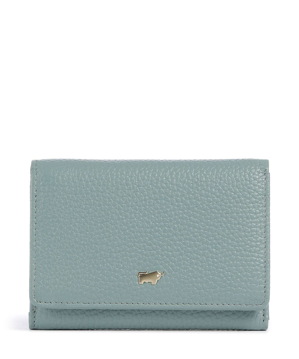 Braun Büffel Asti S Wallet green mistle