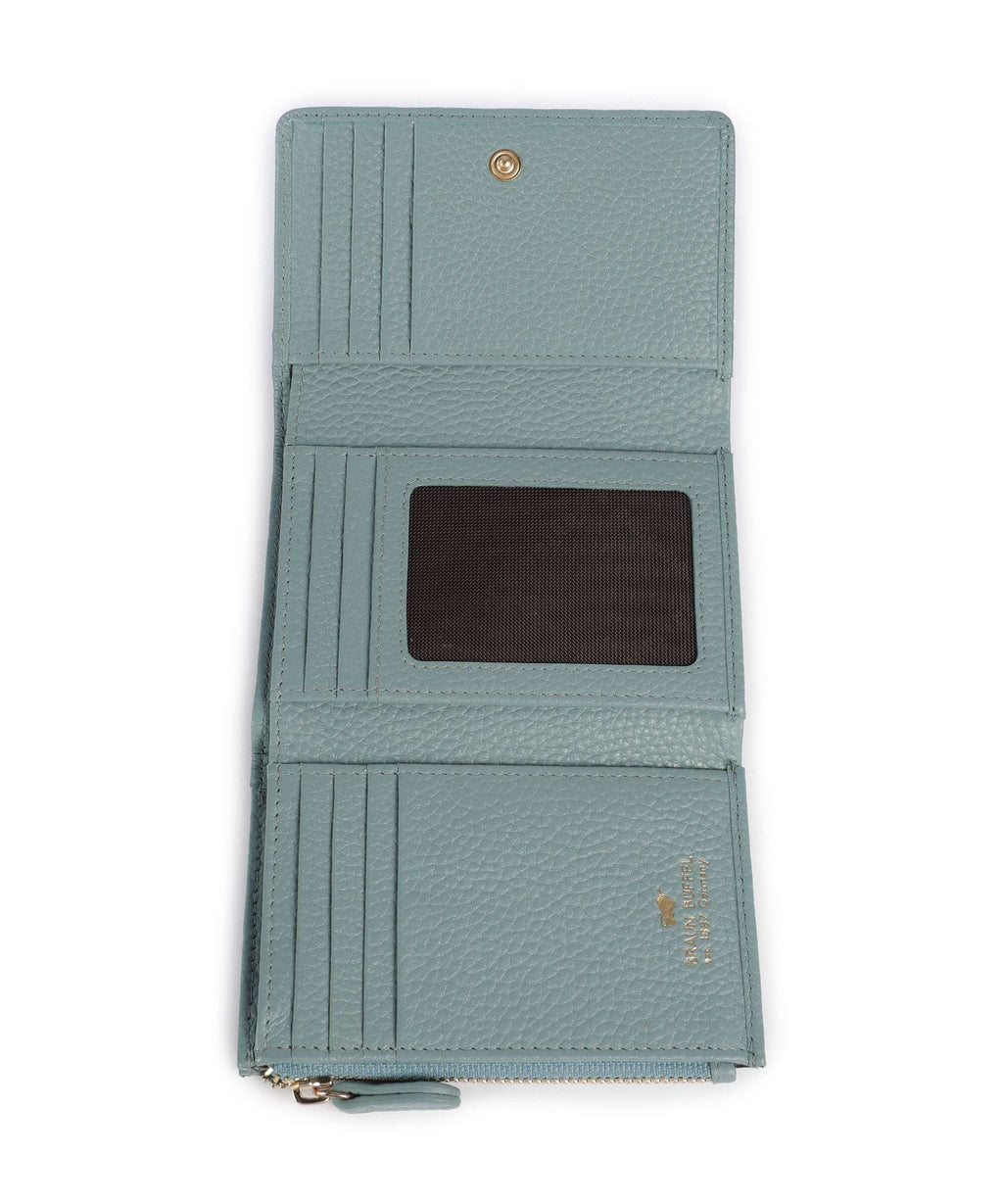 Braun Büffel Asti Wallet green mistle