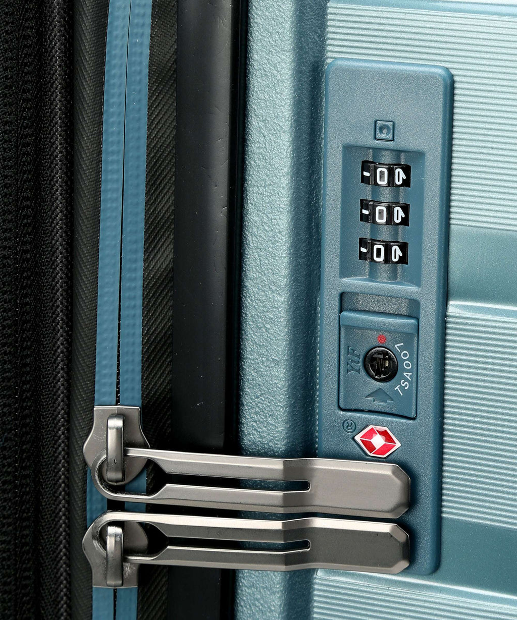 Travelite Air Base Suitcase set (4 wheels) eisblau