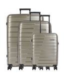 Travelite Air Base Suitcase set (4 wheels) champagner