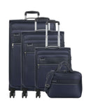 Travelite Miigo Suitcase set (4 wheels) tiefseeblau