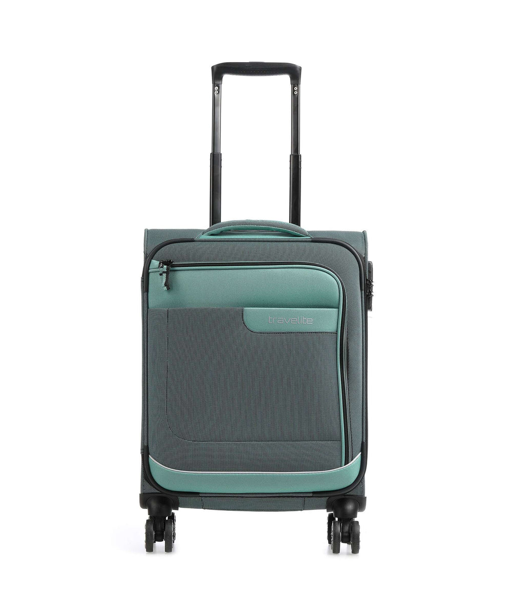 Travelite Viia Spinner (4 wheels) eukalyptus