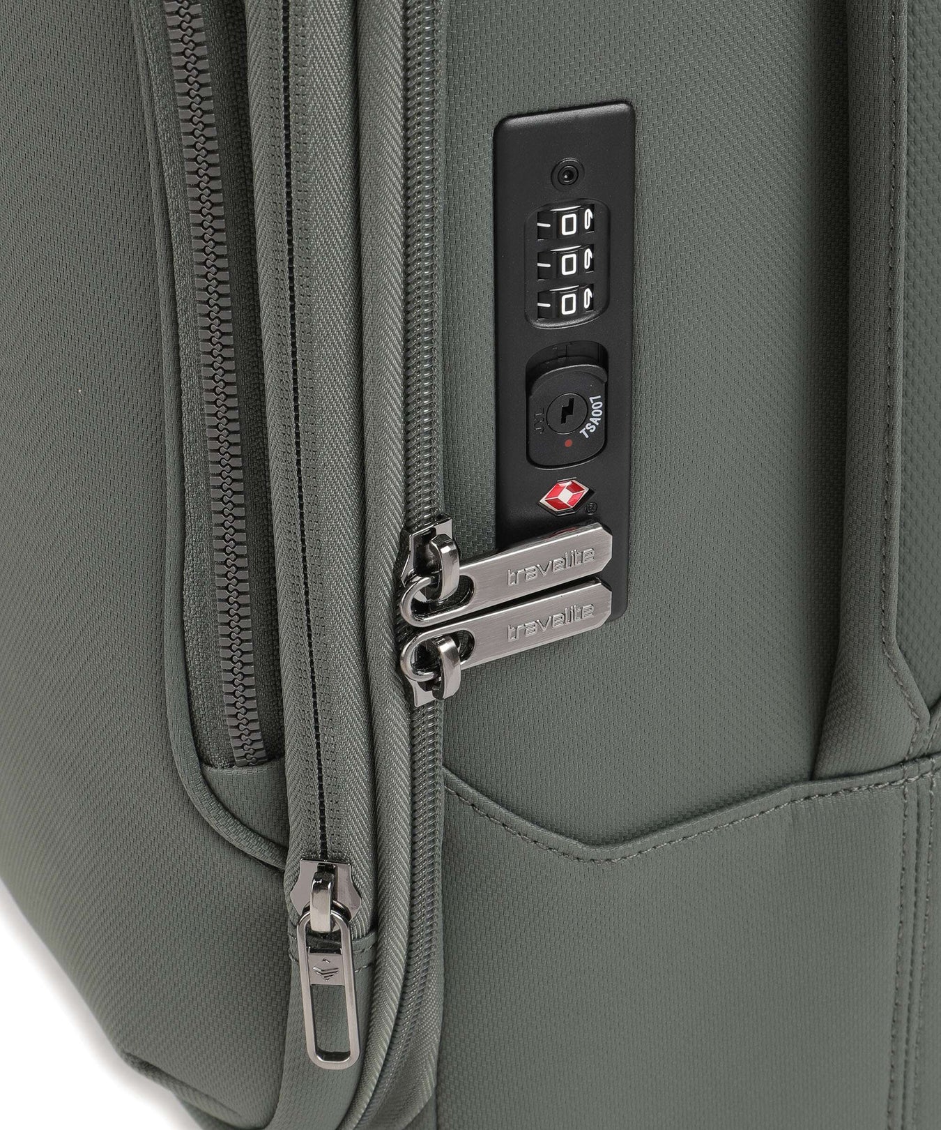 Travelite Priima S Spinner (4 wheels) oliv