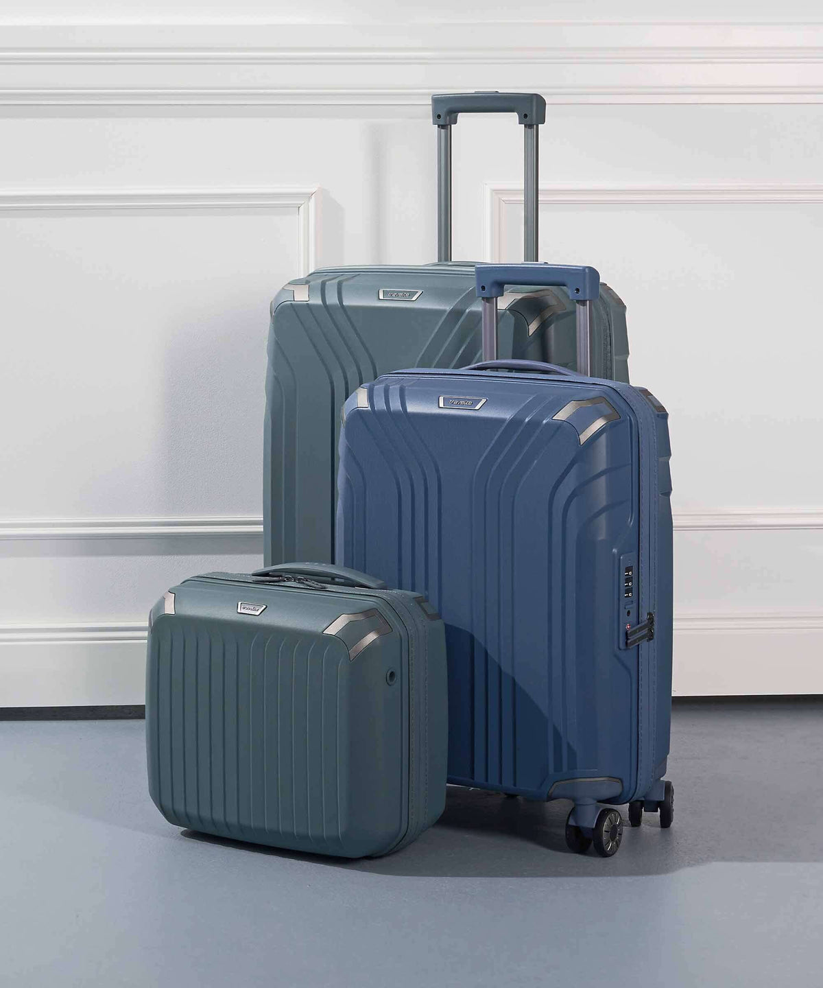 Travelite Elvaa Beauty case blaugrau