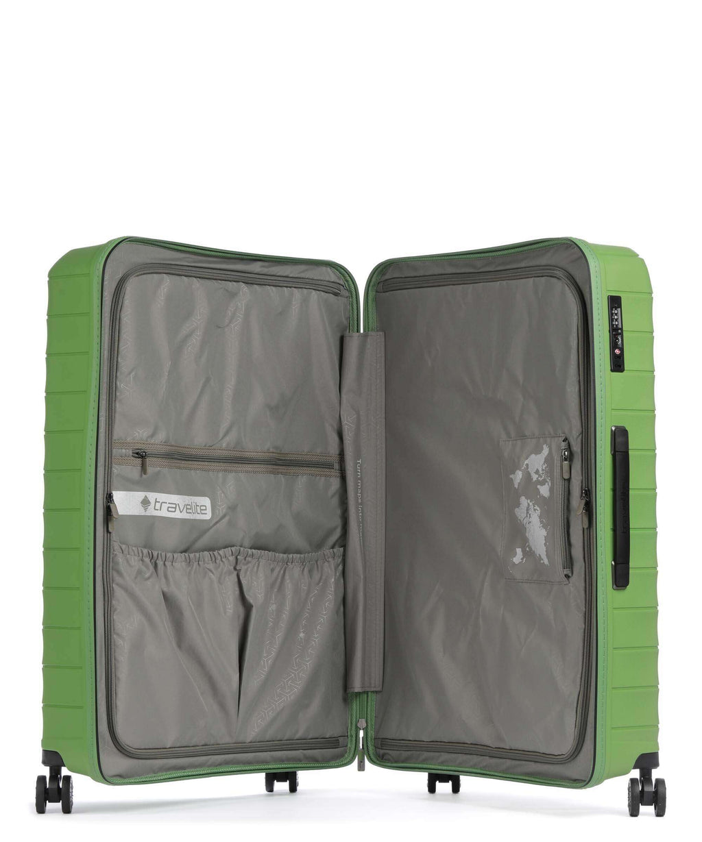 Travelite Mooby Spinner (4 wheels) grün