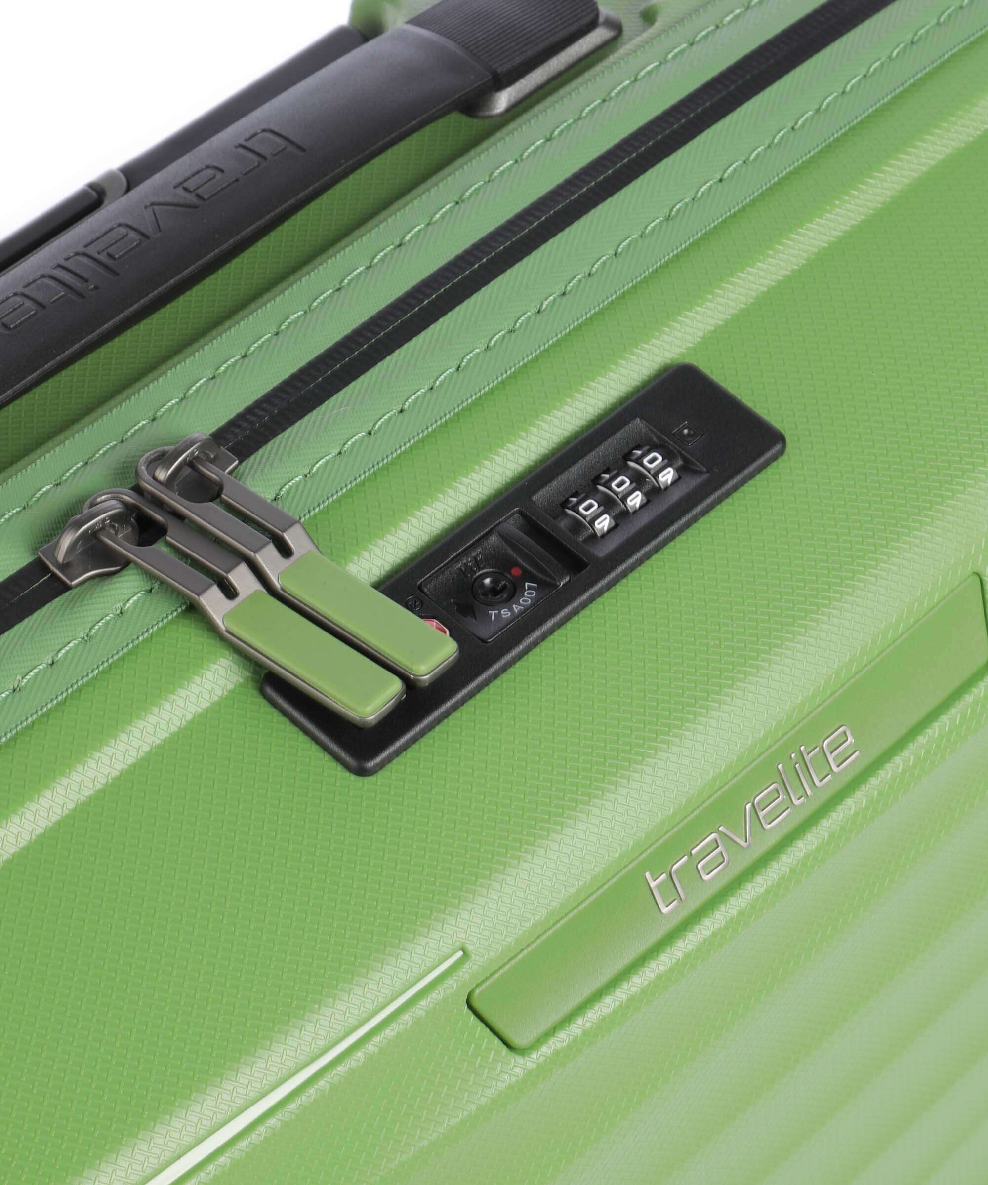 Travelite Mooby Spinner (4 wheels) grün
