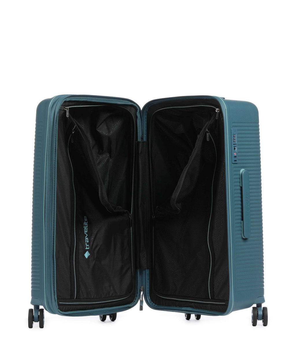 Travelite Roomer Suitcase set (4 wheels) aqua