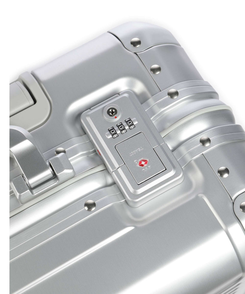 Travelite Next Rolling briefcase silber