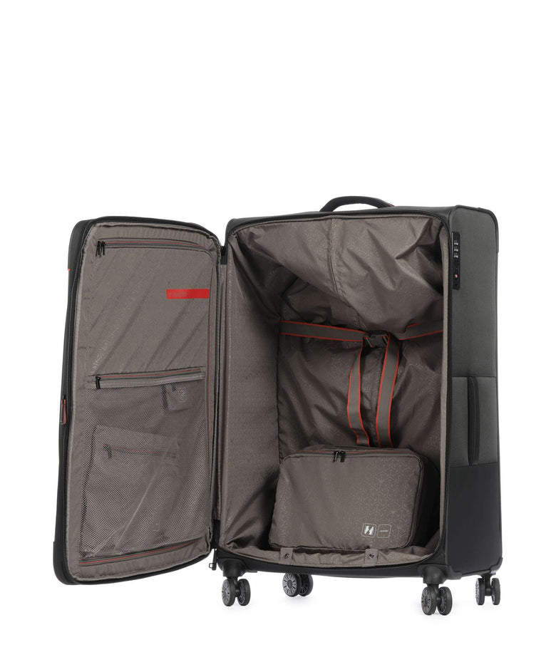 Travelite Crosslite Spinner (4 wheels) oliv