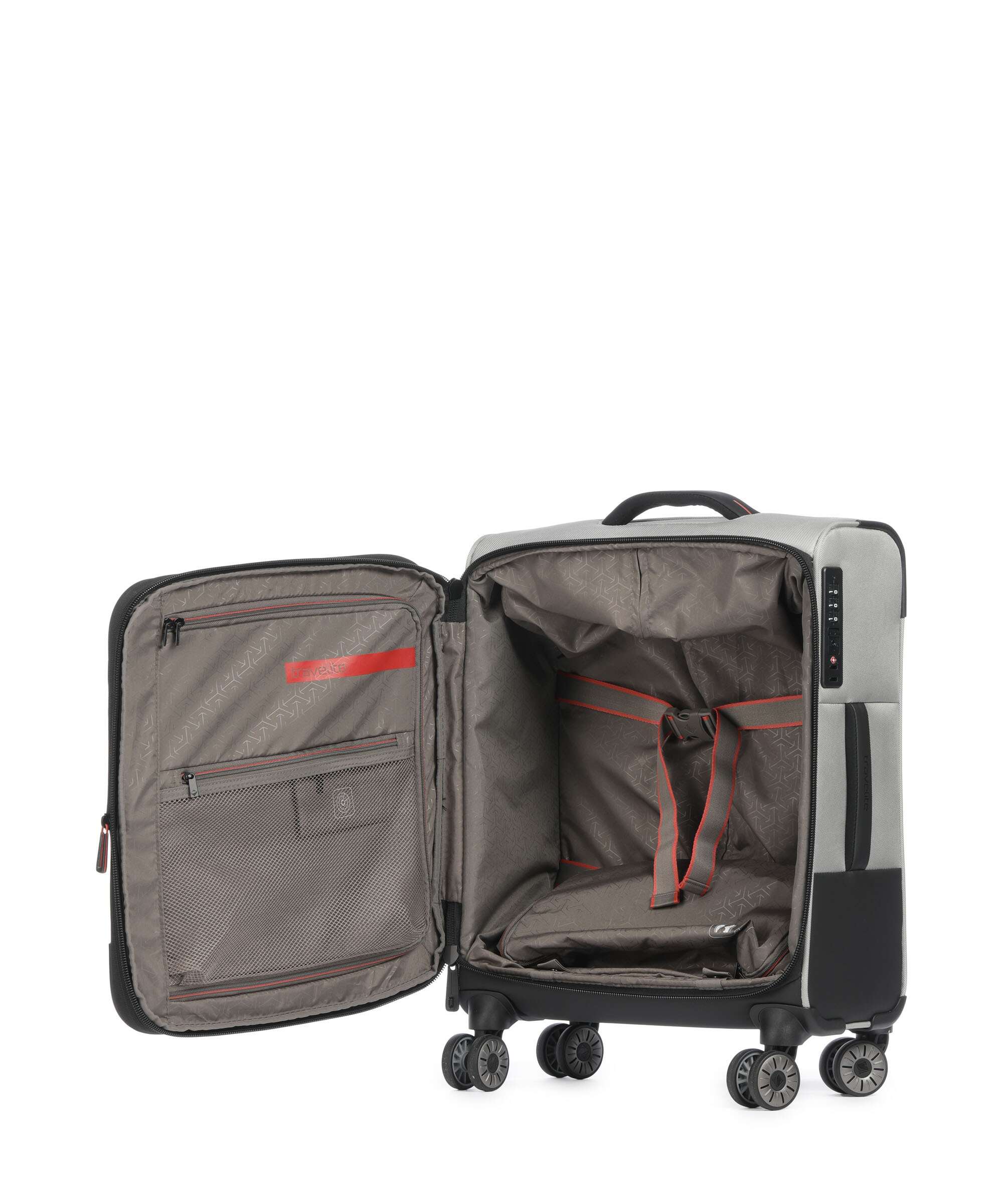 Travelite Crosslite Spinner (4 wheels) natur