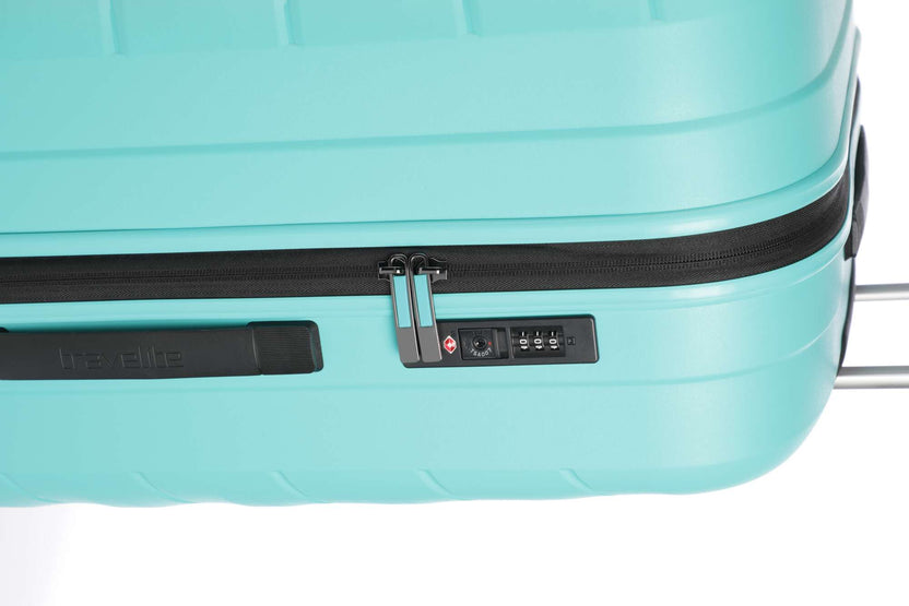 Travelite Burano Suitcase set (4 wheels) aqua