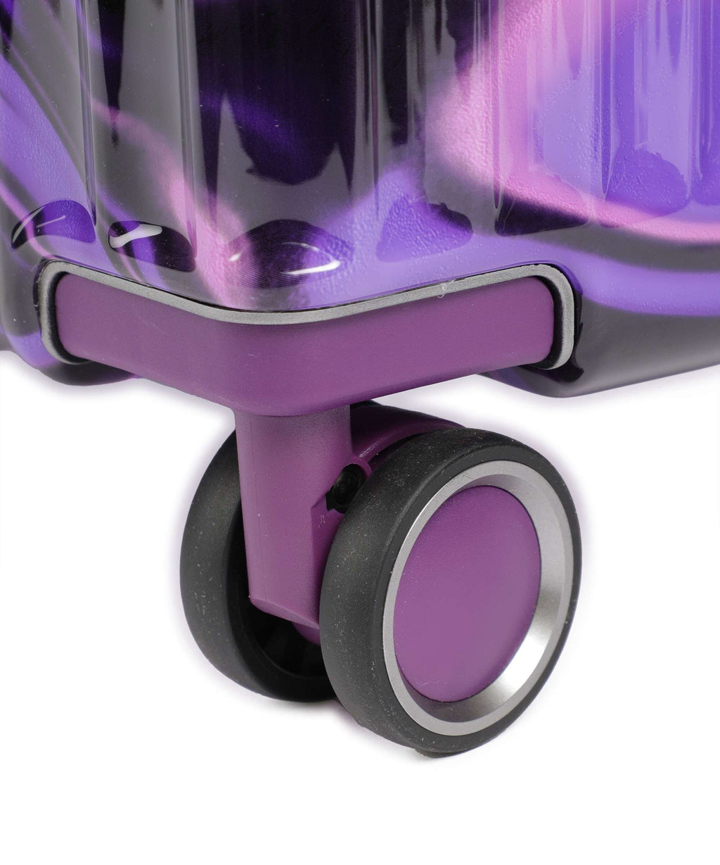 Travelite Lascana Edition Suitcase set (4 wheels) purple swirl