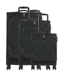 Travelite Umbria Suitcase set (4 wheels) black