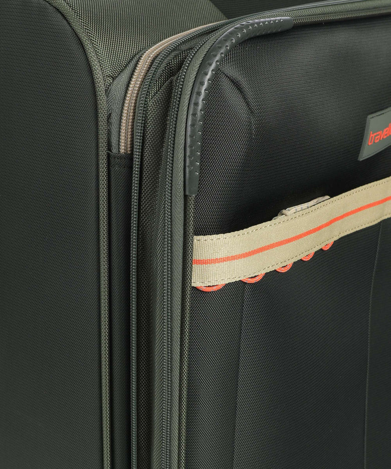 Travelite Color Craze Suitcase set (4 wheels) oliv