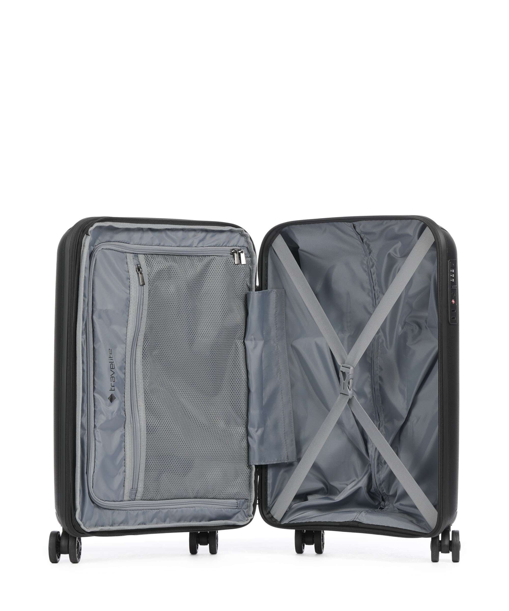 Travelite Skymate Spinner (4 wheels) schwarz