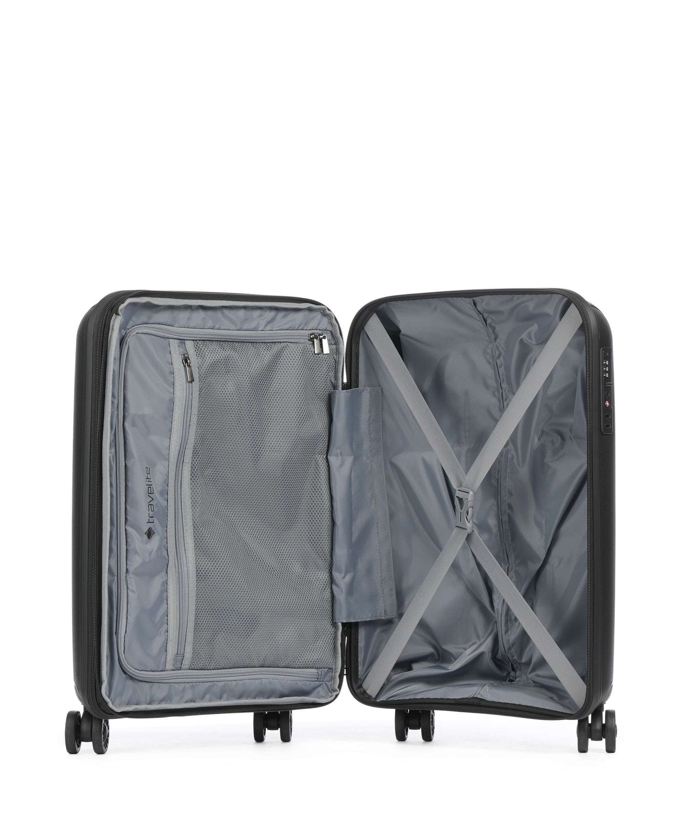 Travelite Skymate Spinner (4 wheels) schwarz