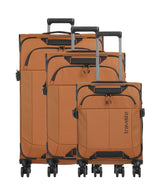 Travelite Briize Suitcase set (4 wheels) curry