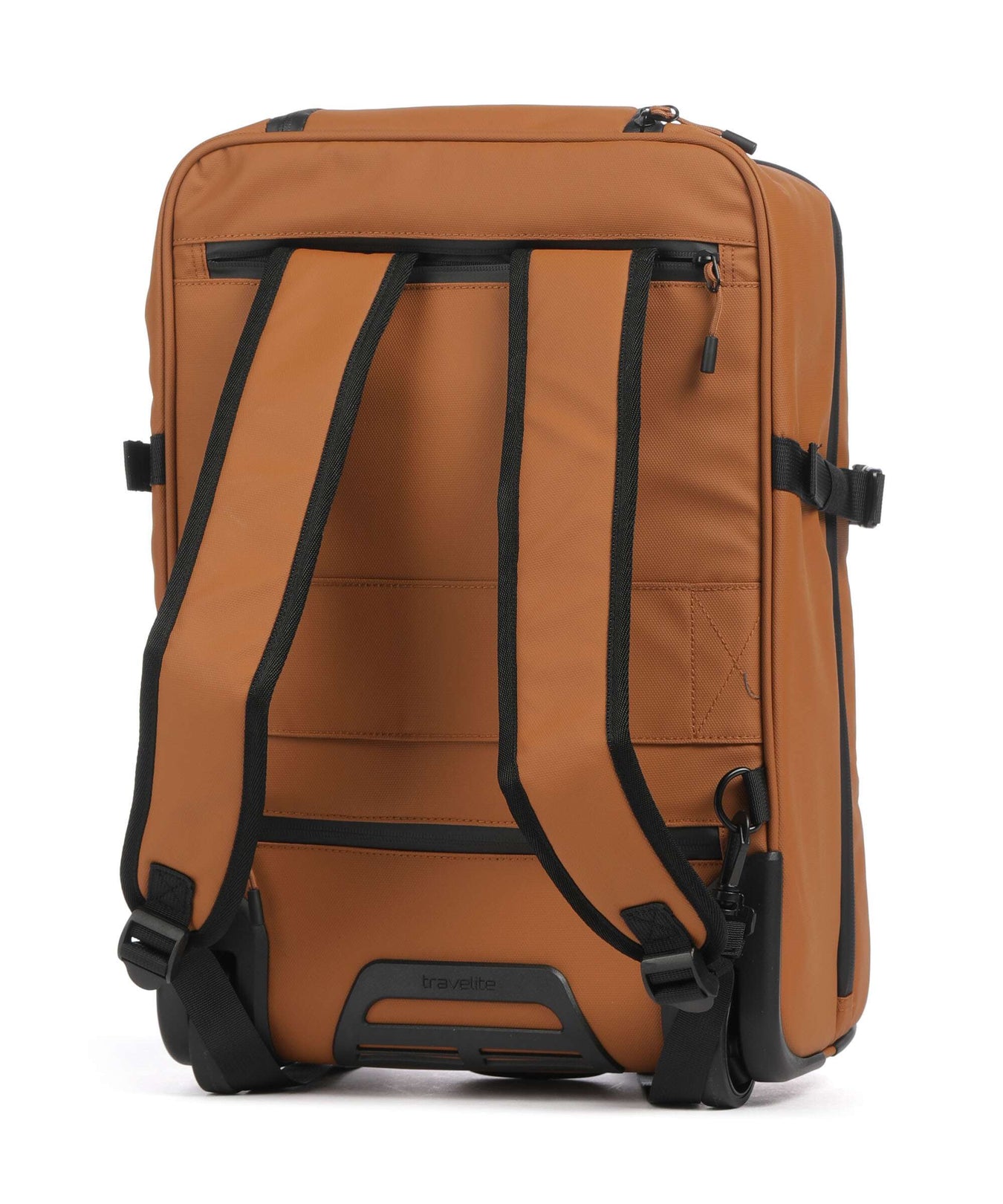 Travelite Briize Backpack with wheels curry