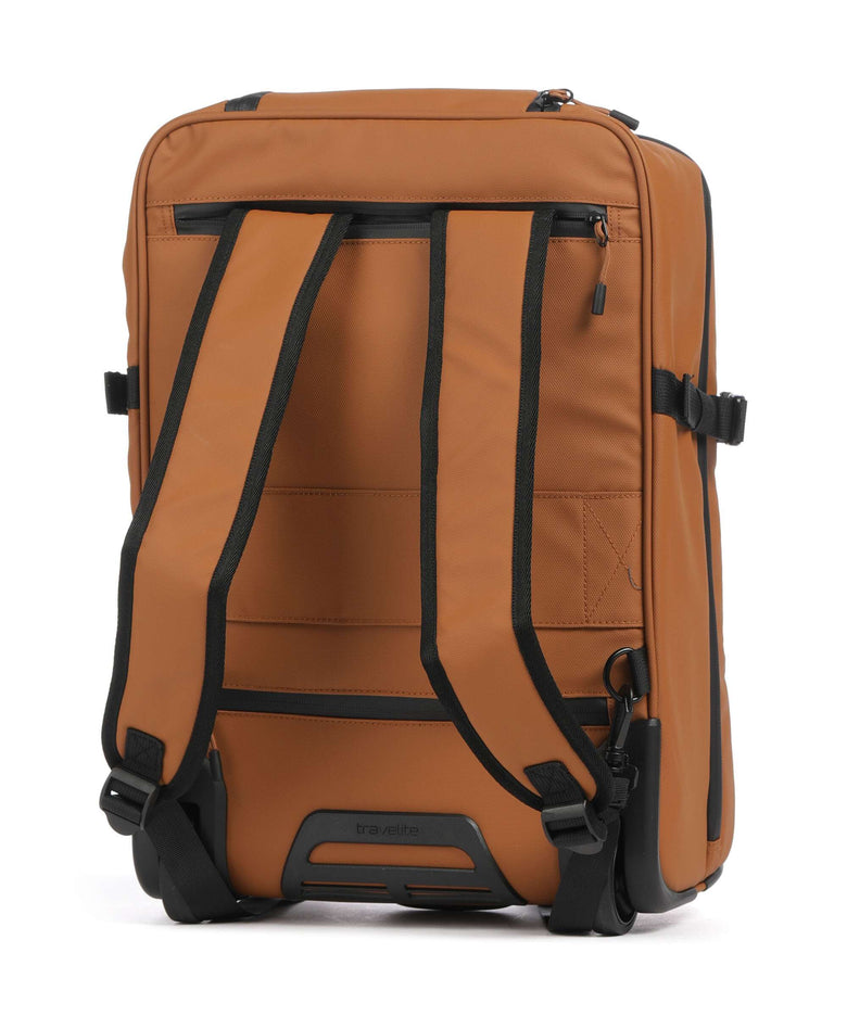Travelite Briize Backpack with wheels curry