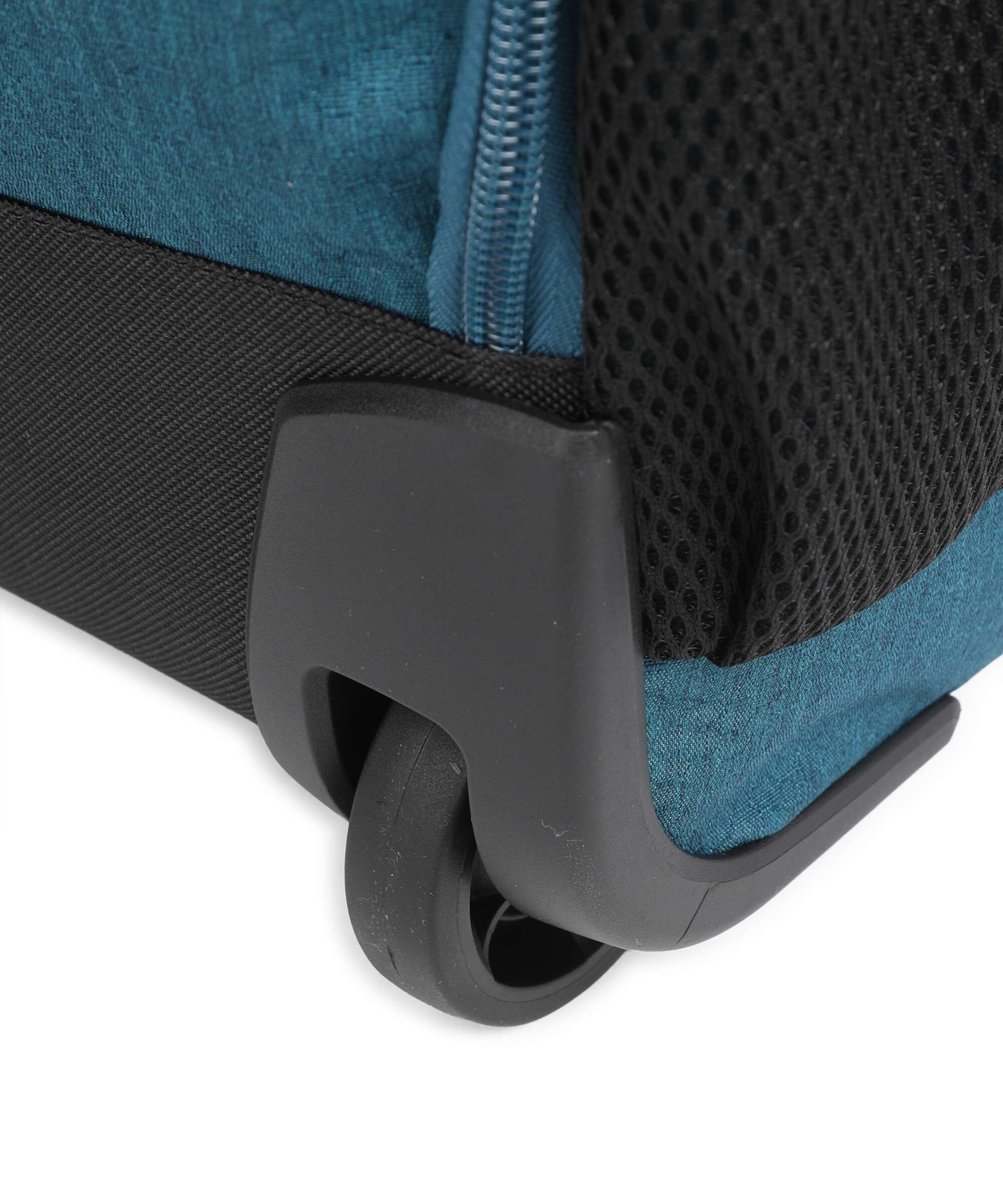 Travelite Kick Off Backpack with wheels petrol