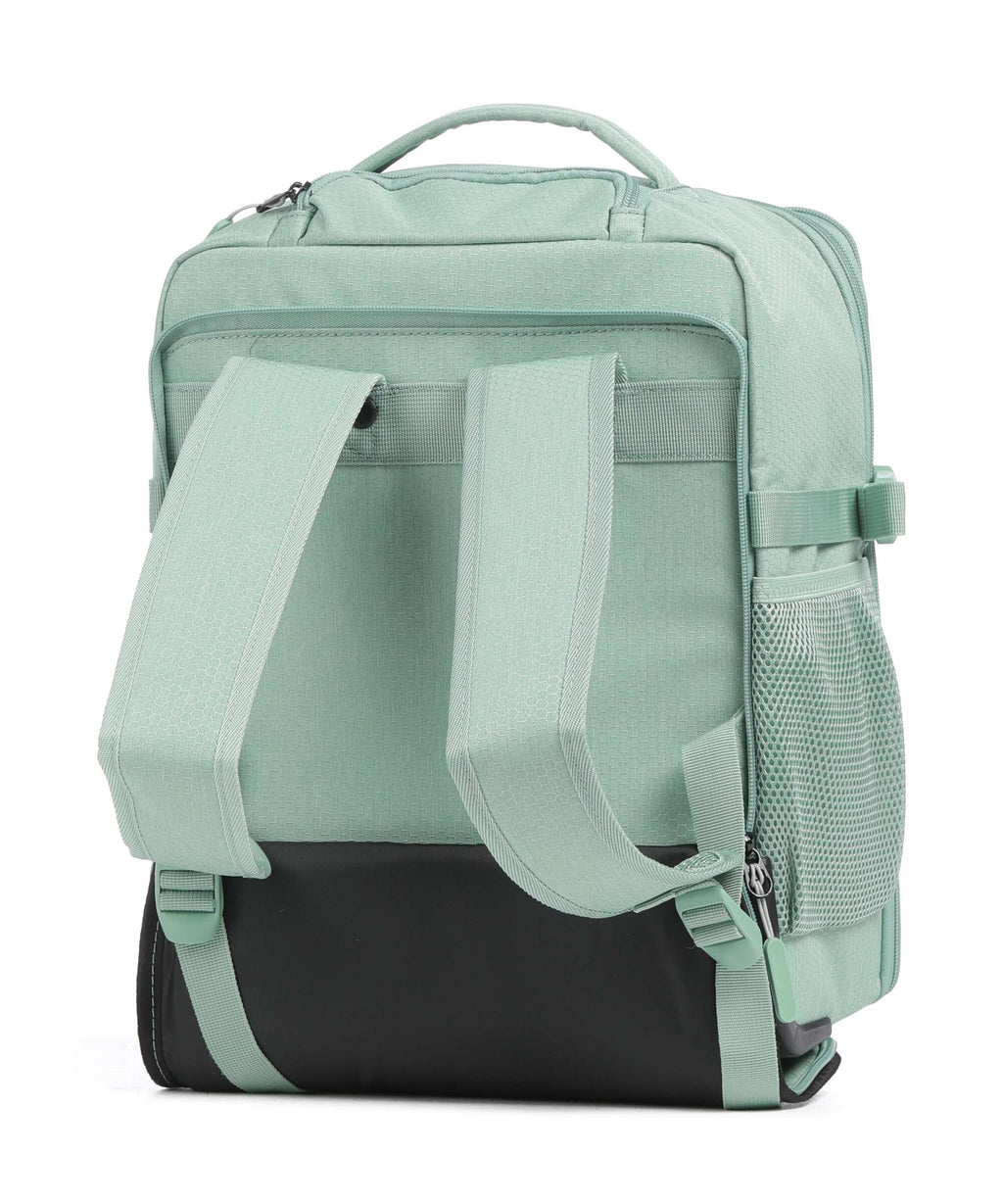 Travelite Kick Off Backpack with wheels sage green