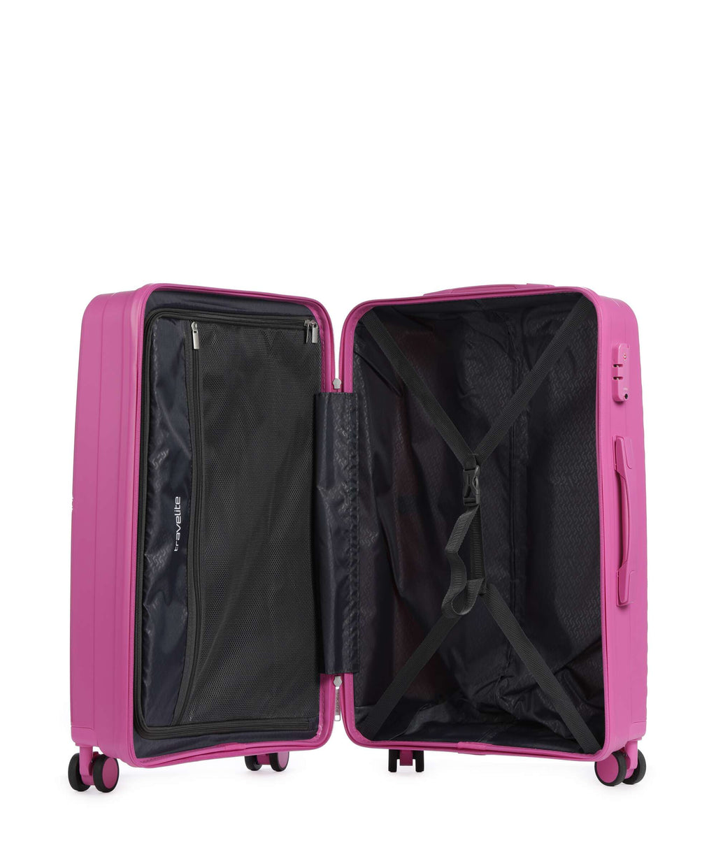 Travelite Pacific Spinner (4 wheels) pink