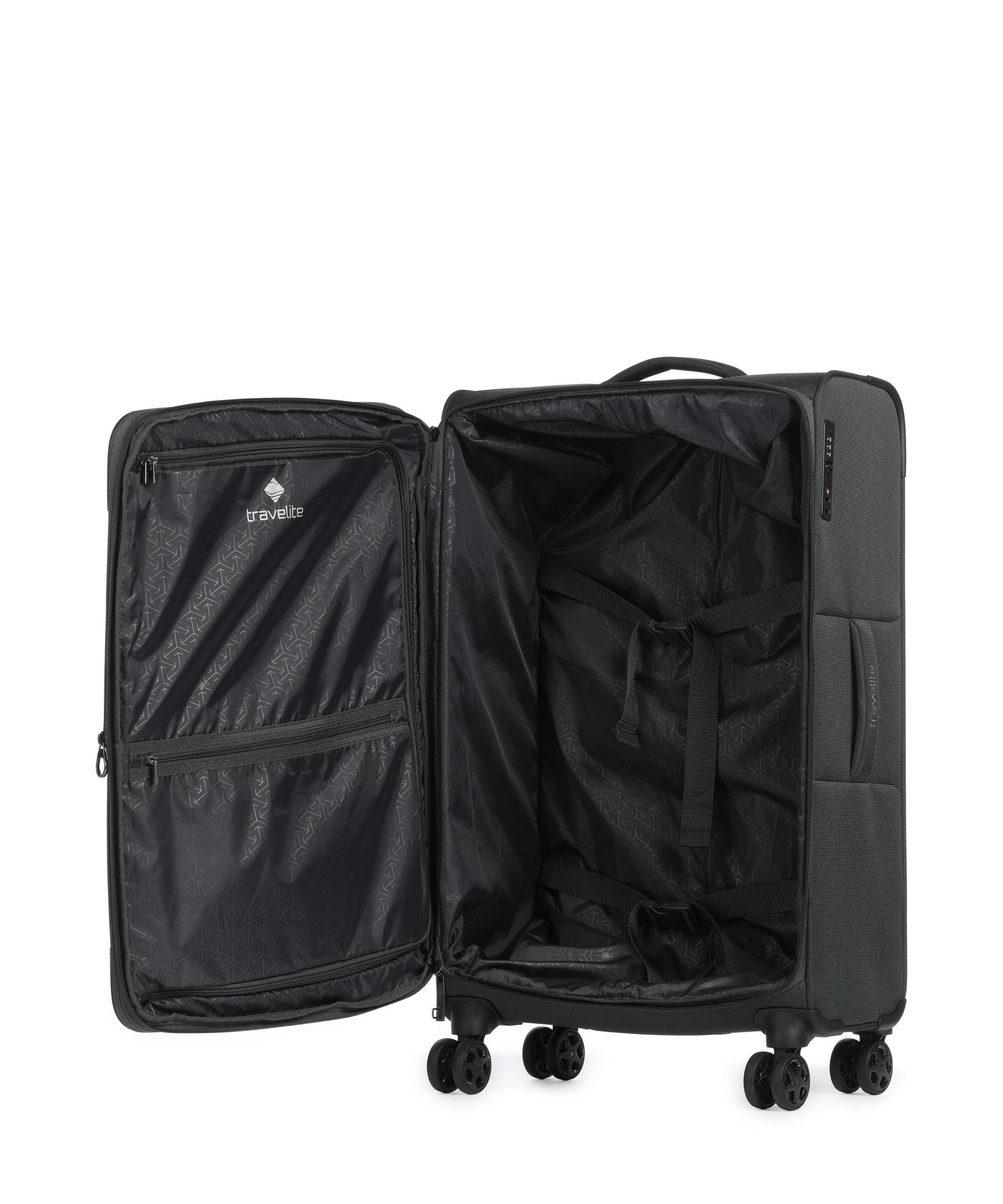 Travelite Cubis Suitcase set (4 wheels) anthracite