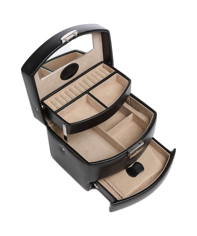 Windrose Merino 3 Etagen Jewelry box schwarz