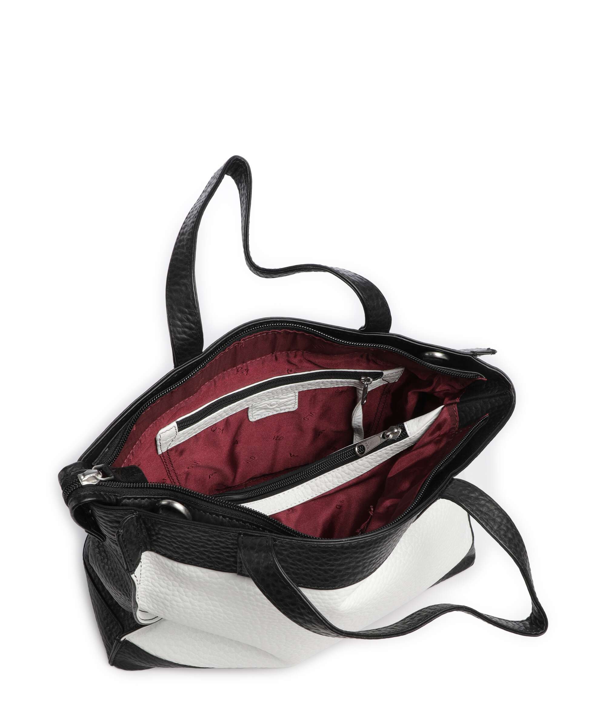 Voi Hirsch Jessi Handbag schwarz/weiss