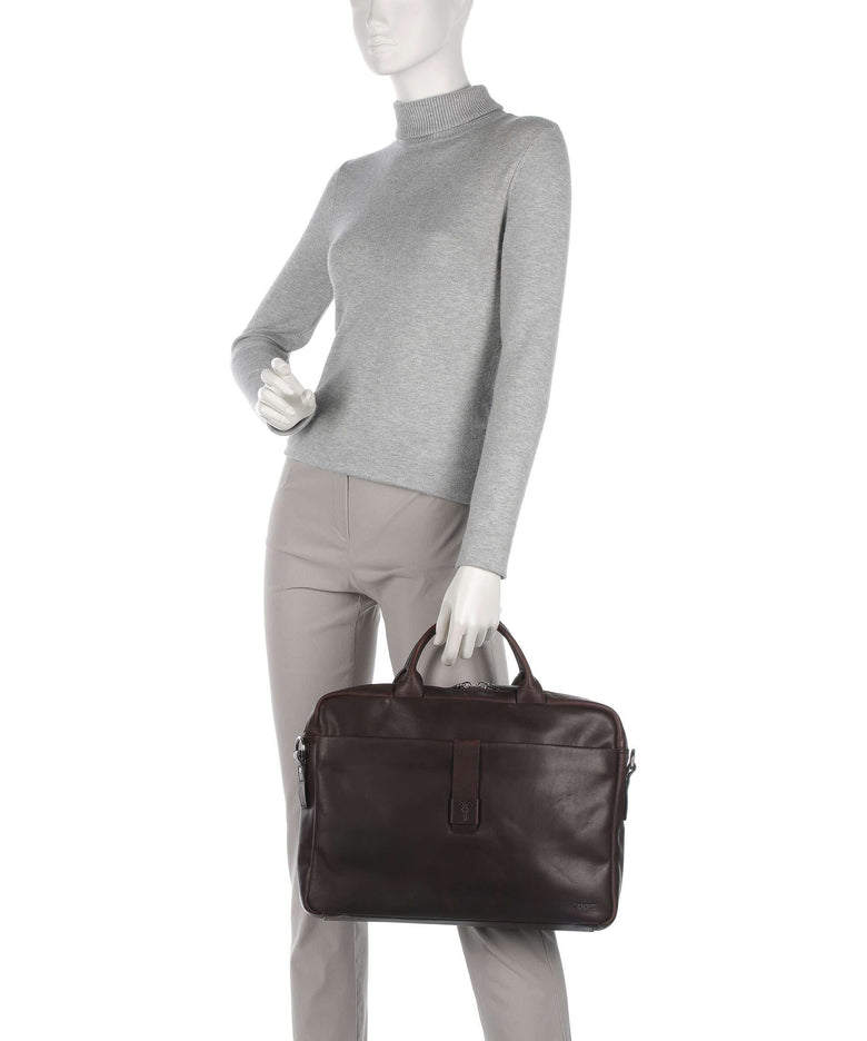 JOOP! Loreto Pandion Briefcase seal brown