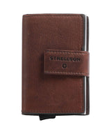 Strellson Brick Lane C-Three RFID Credit card holder dark brown