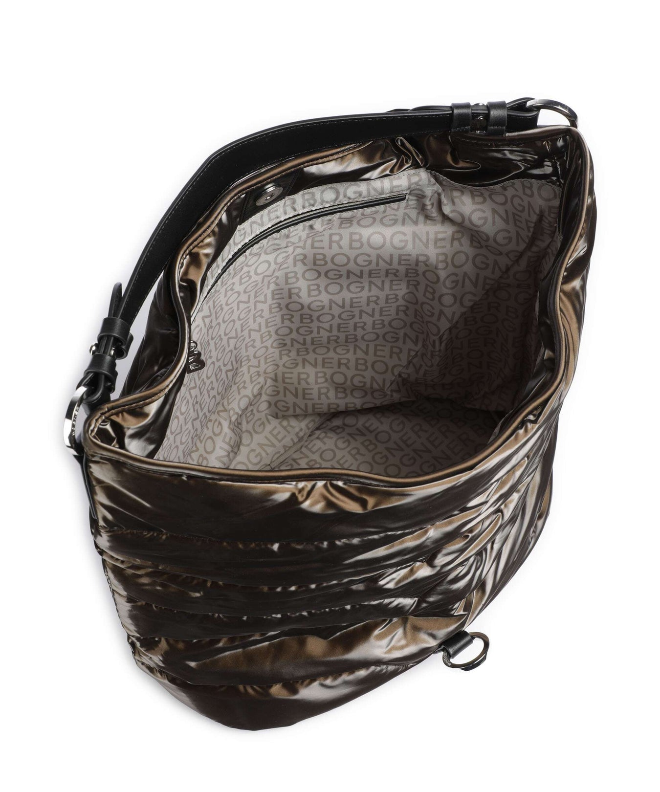 Bogner Choulex Heather Hobo bag dark brown