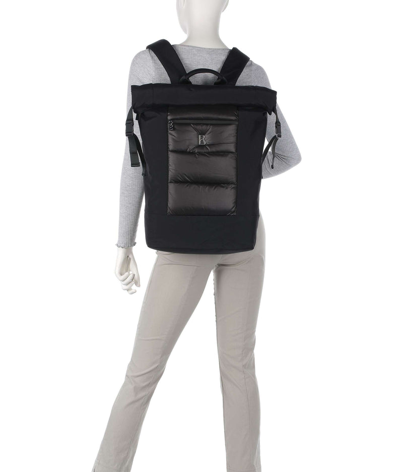 Bogner Monarch Leon Rolltop backpack black