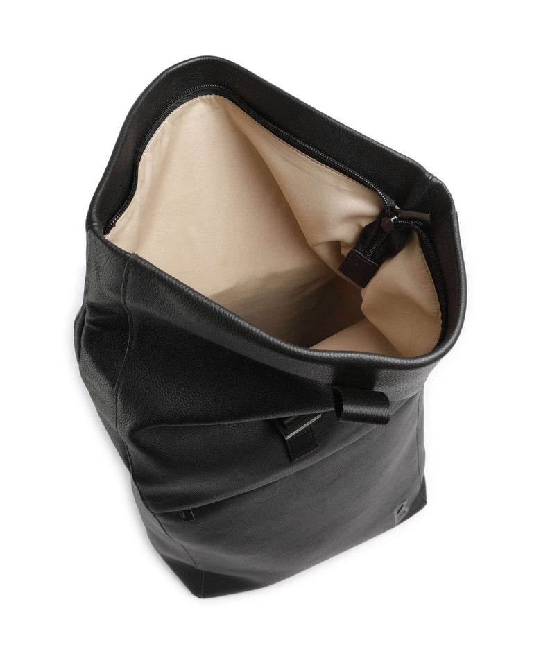 bogner leather backpack Maggia 1.0 Maxi SVZ Seal Brown - Bogner backpack Monarch Maxi Backpack